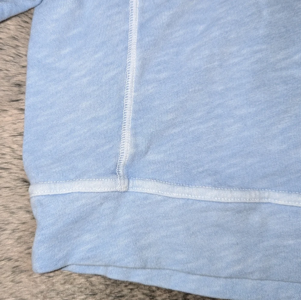Marine Layer Sadie Vintage Slub Longsleeve Blue Women's XL - Picture 10 of 11